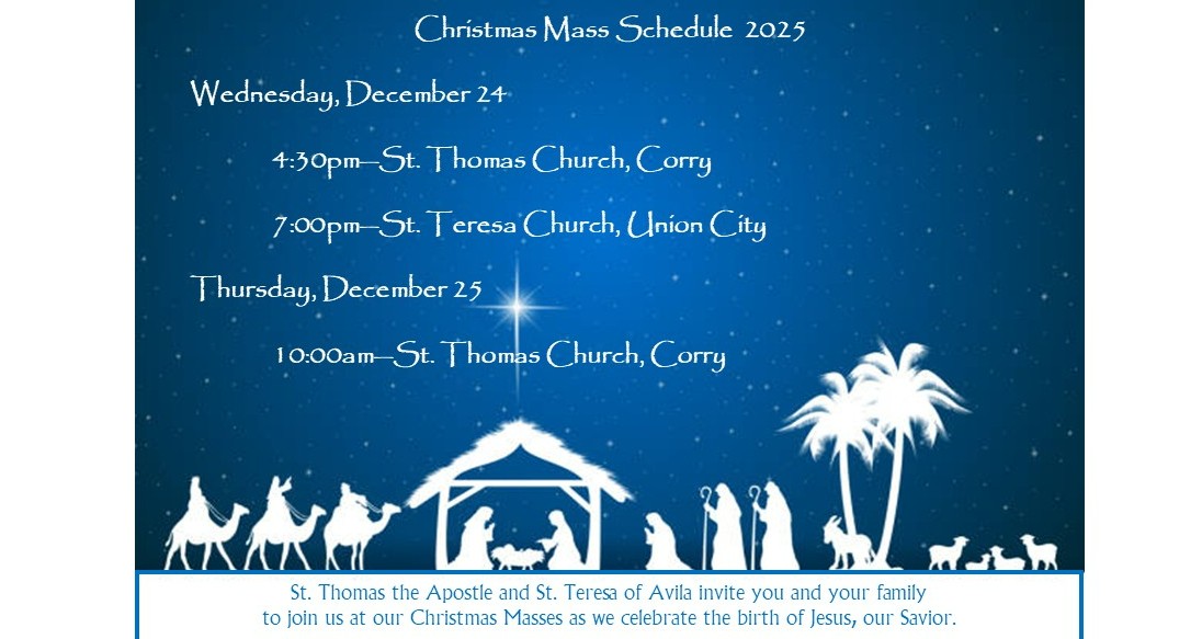 Christmas Mass Times